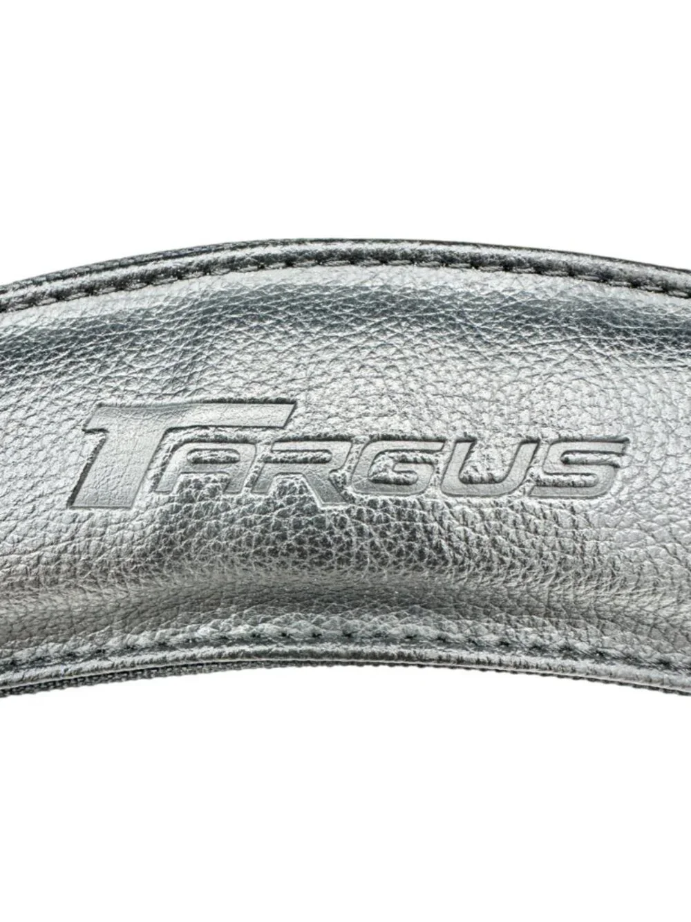 Targus Black Leather Briefcase Multiple Compartments Removable Shoulder Strap